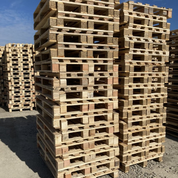 Piles de palettes 800 x 1200 légères 6 planches