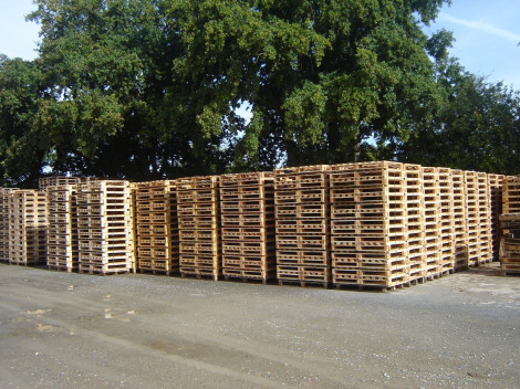 Stock de palettes 600 x 800